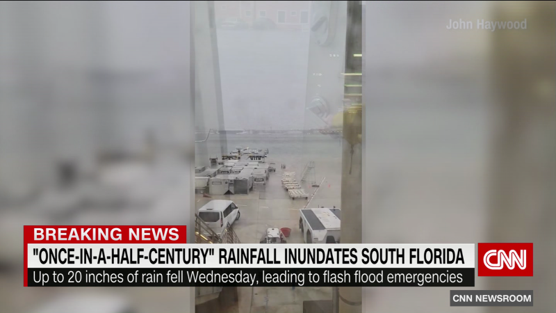 1-in-50 year rainfall event slams South Florida | CNN