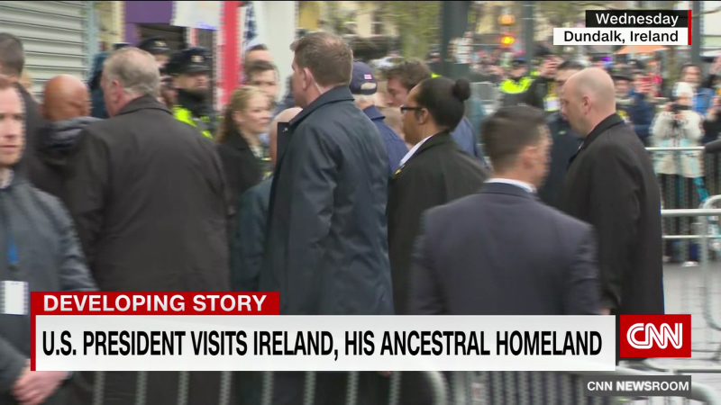 President Biden celebrates his Irish heritage during a three-day visit to Ireland | CNN