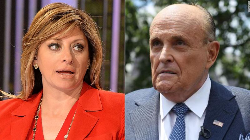 NextImg:Hear Giuliani and Fox host Maria Bartiromo discuss Dominion in newly released audio | CNN Business