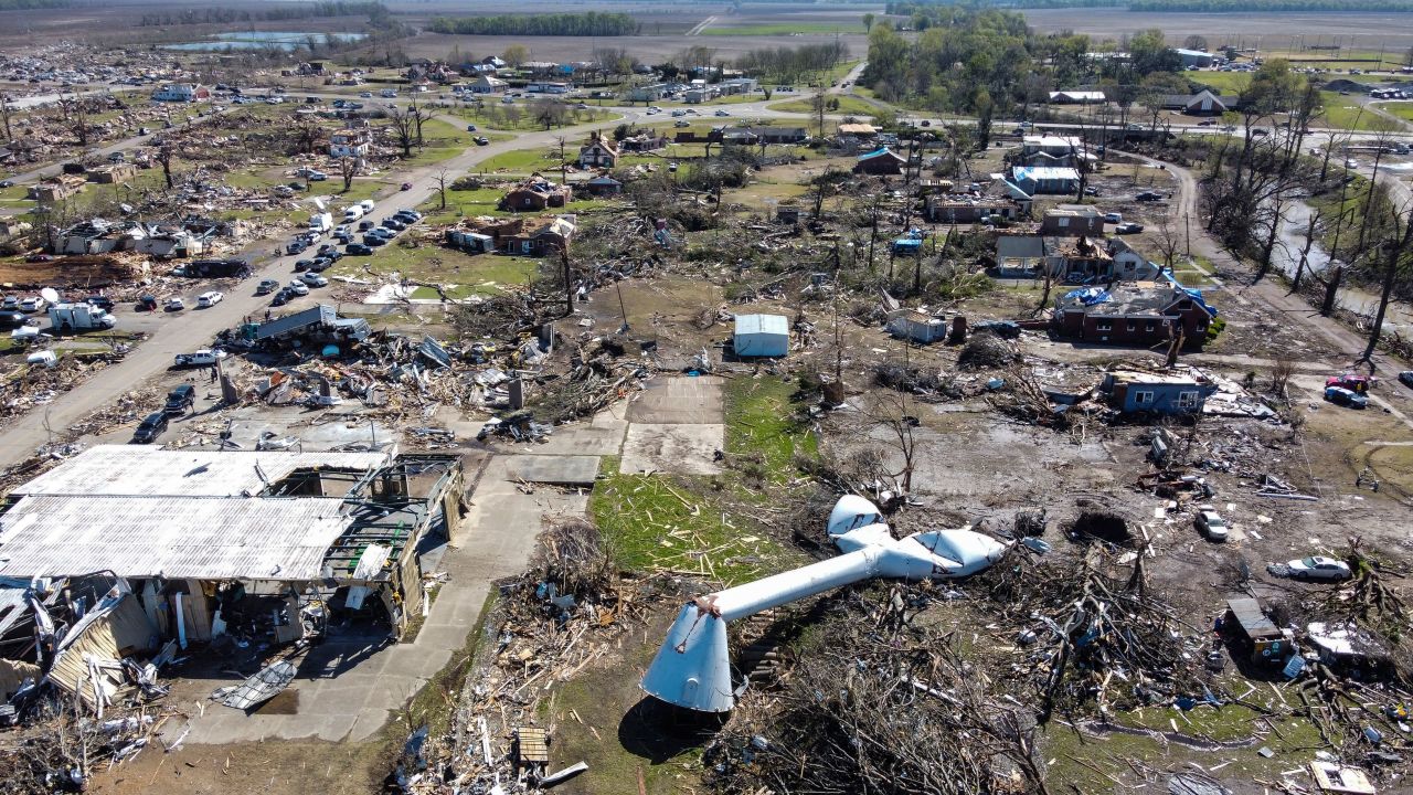 Rolling Fork, Mississippi suffered massive damage from a powerful tornado on March 24.