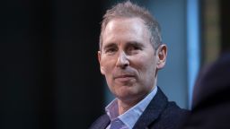 Andy Jassy, chief executive officer of Amazon, during the GeekWire Summit in Seattle in 2021