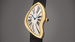 A 1991 Cartier Crash that sold at auction for over 700,000 Swiss francs in 2022.