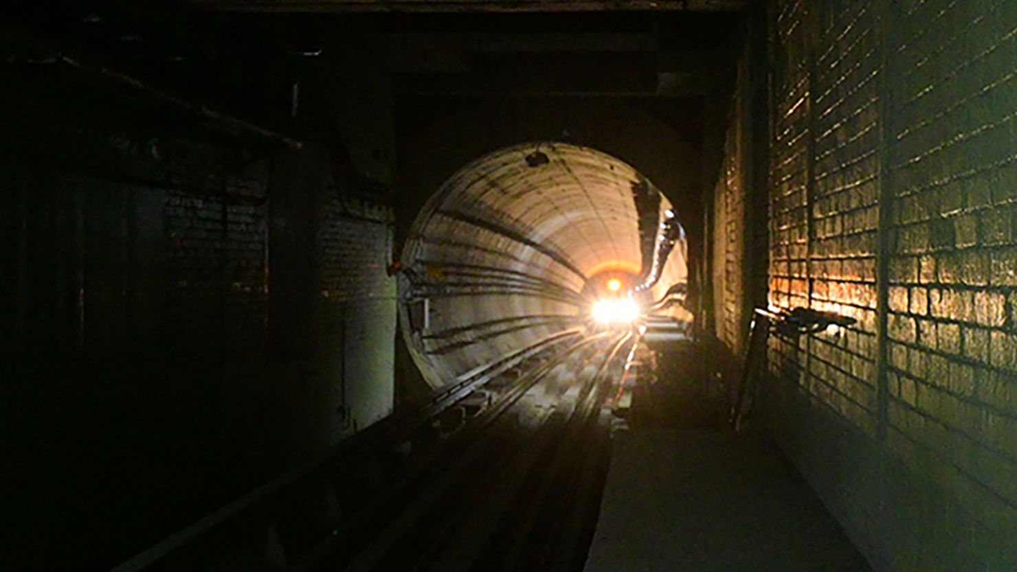 The inaugural test run of India's first underwater metro tunnel line took place on April 12.