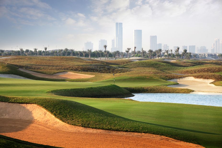 <strong>Big is beautiful: </strong>The island's golf course is the longest in the UAE when playing on black tees.