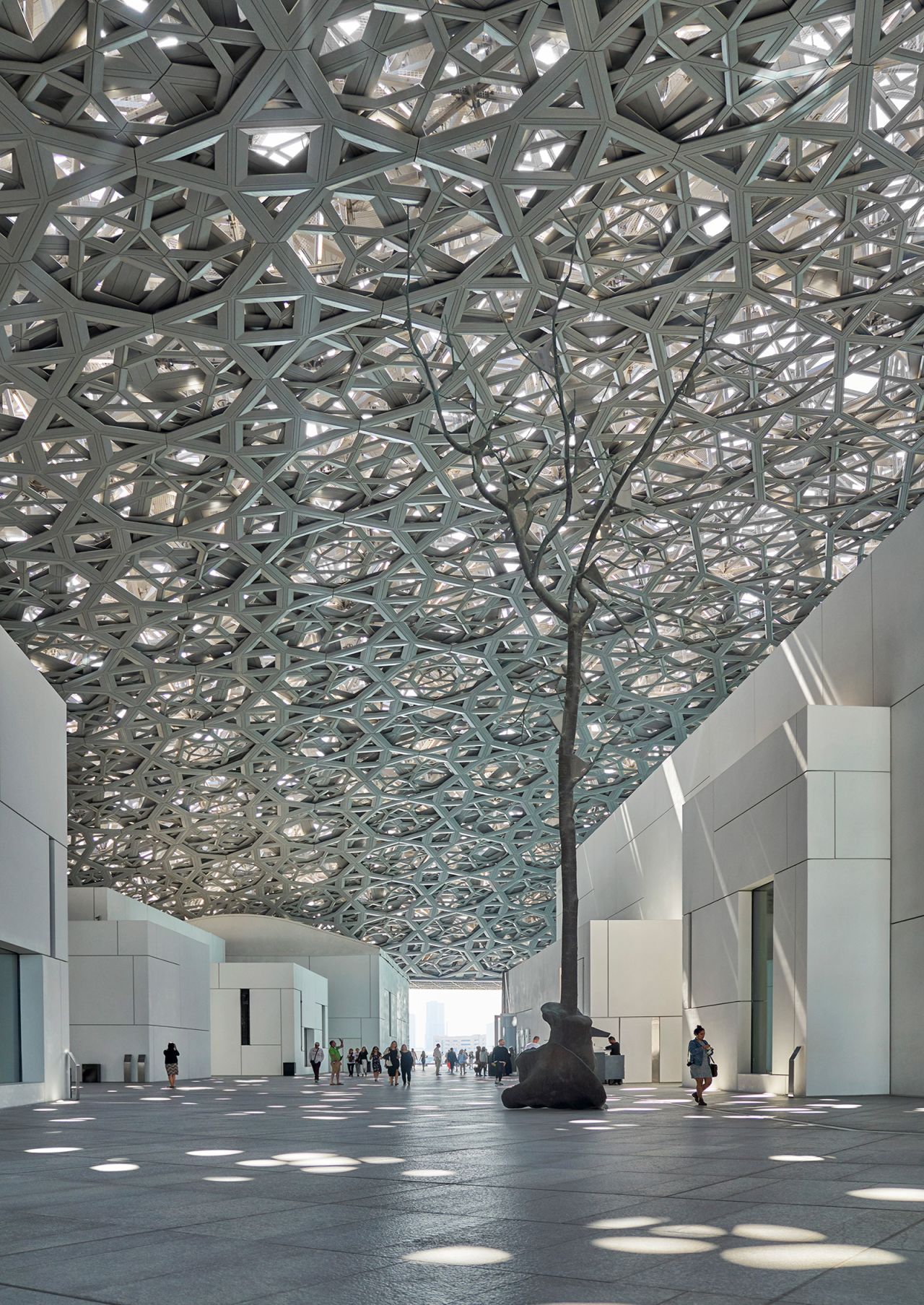 <strong>Superstars:</strong> The Louvre Abu Dhabi was designed by architect Jean Nouvel and includes works from the famous gallery's collection.
