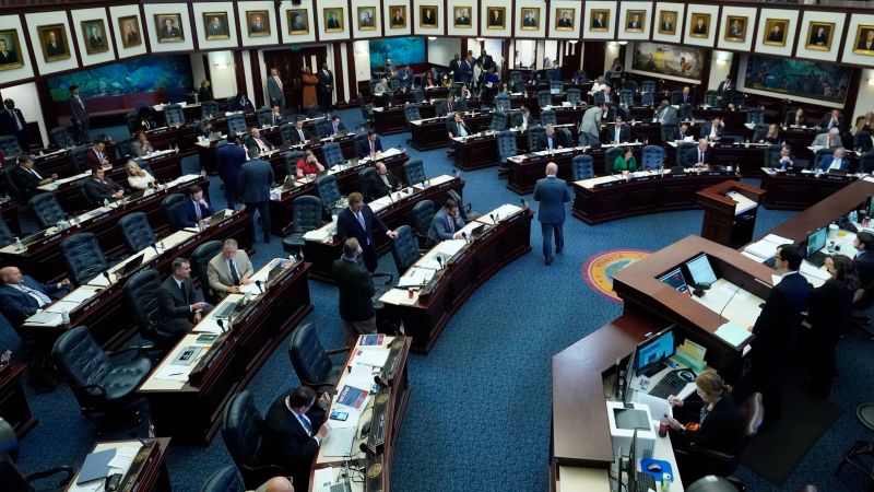 NextImg:Florida House passes six-week abortion ban, sending bill to DeSantis' desk | CNN Politics
