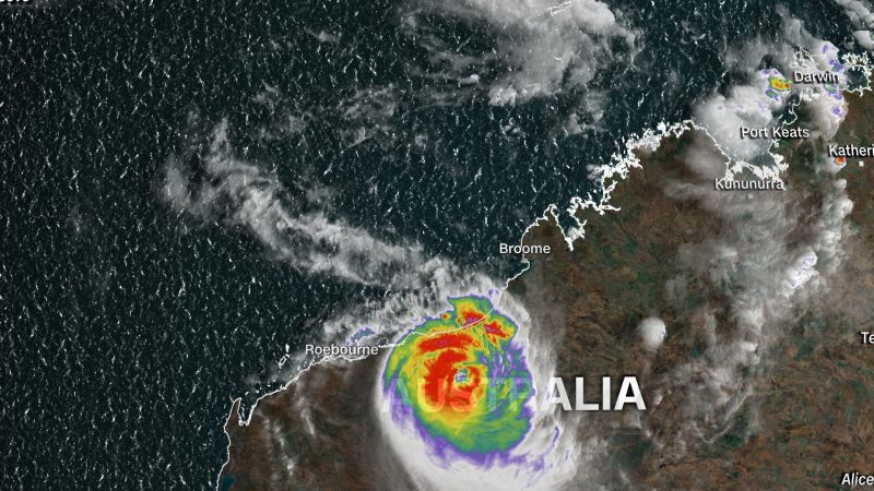 Cyclone Ilsa Makes Landfall, Sets A New Wind Record As It Smashes Into ...