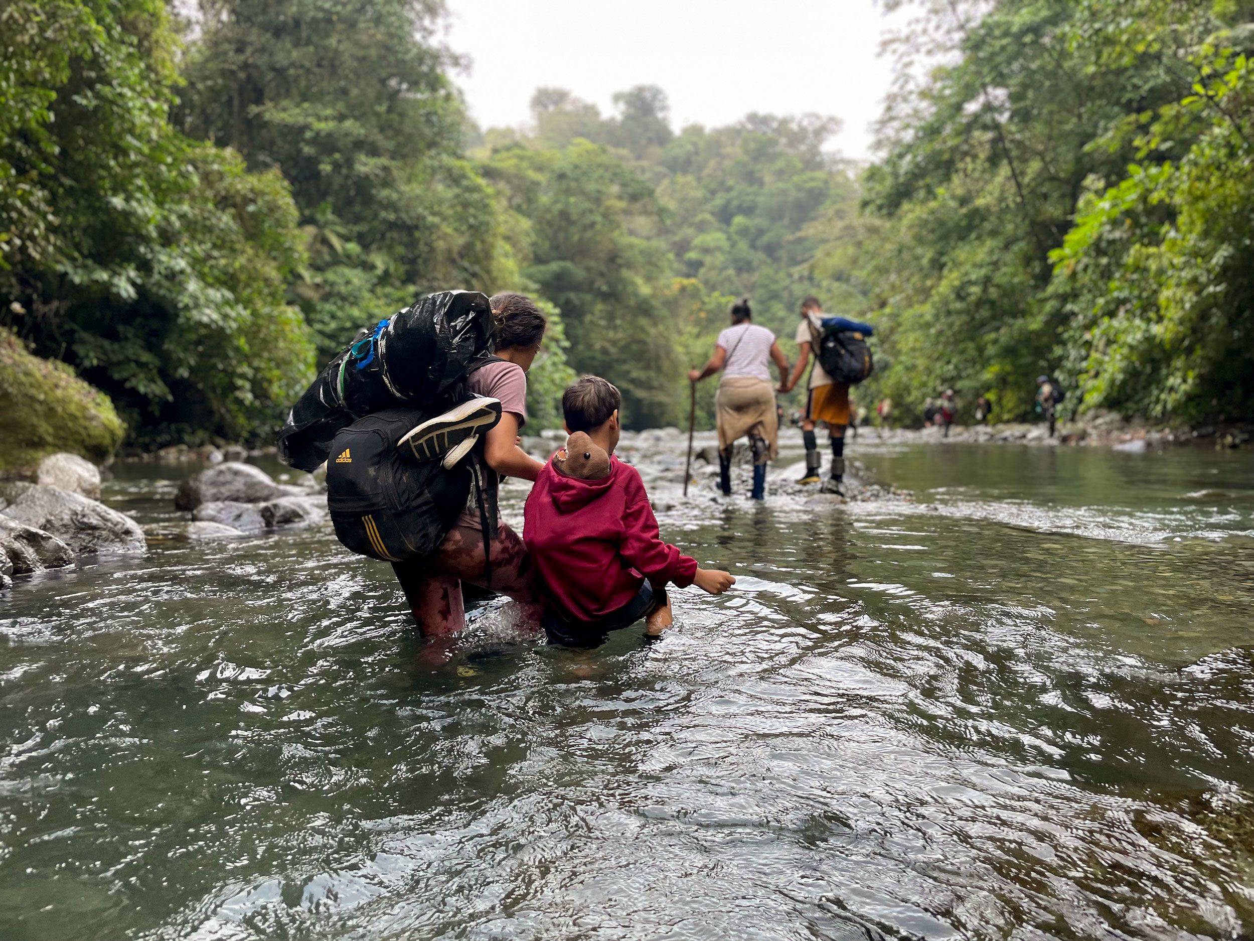 The jungle between Colombia and Panama becomes a highway for migrants from  around the world – WATE 6 On Your Side