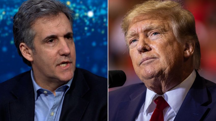 Michael Cohen Donald Trump SPLIT