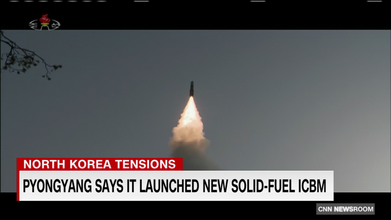 North Korea Says It Test-fired A Solid-fuel ICBM | CNN