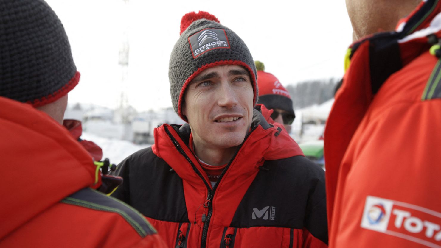 Craig Breen pictured at Rally Sweden in 2018 as part of the World Rally Championship circuit. 