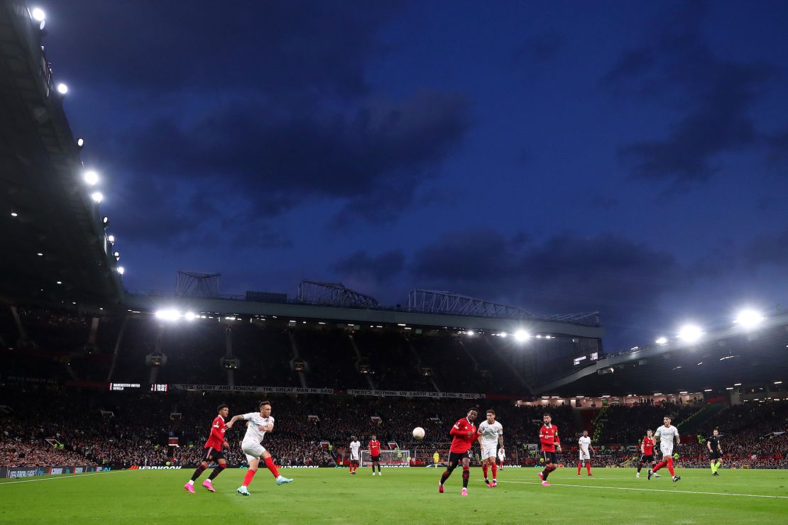 Two United own goals earned Sevilla an unlikely draw at Old Trafford.