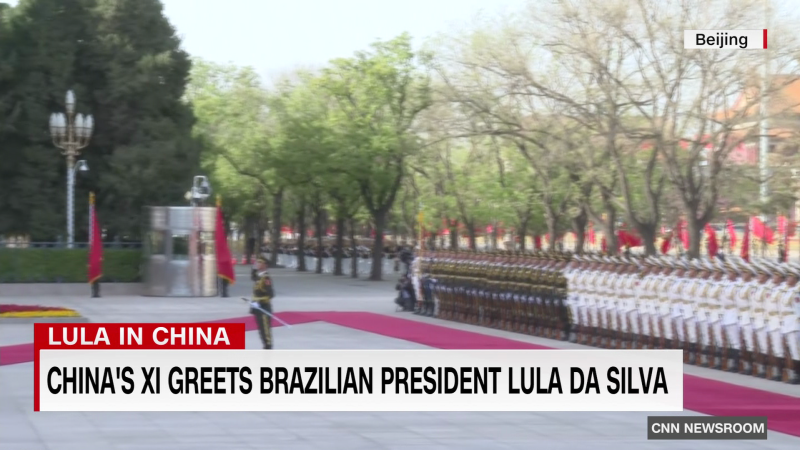 Brazilian President Lula da Silva arrives in China for talks with Chinese leader Xi Jinping | CNN