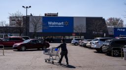 A Walmart location on 2551 West Cermak Road ahead of permanently closing in Chicago, Illinois, US, on Wednesday, April 12, 2023. Walmart Inc. is closing four stores in Chicago, halving its footprint in the city, after losses mounted and the retailer abandoned hope of turning the locations around. 