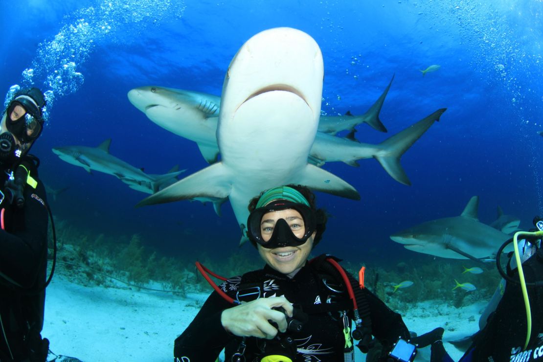 Cosmetic chemist Autumn Blum is an avid diver and shark lover who produces ocean-friendly sunscreens.