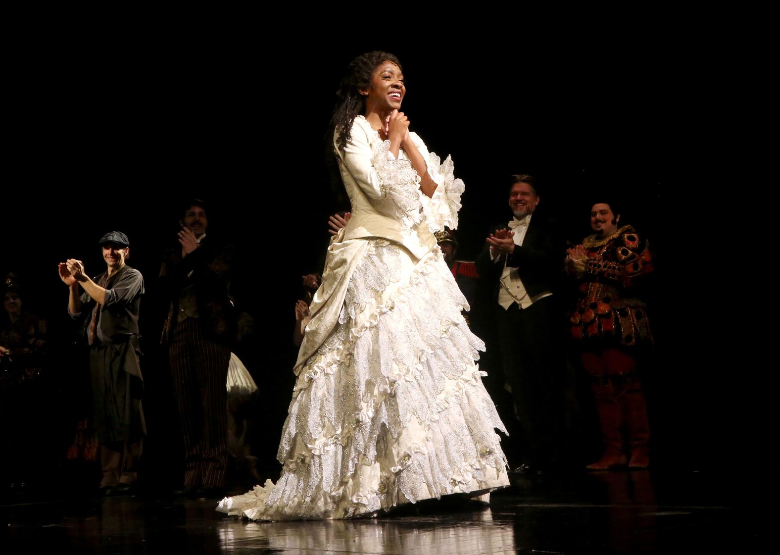 In 2022, Emilie Kouatchou made history as the first Black actress to play Christine on Broadway.