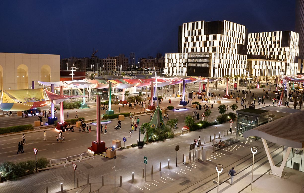 <strong>Outdoor space: </strong>Lusail Boulevard plays host to regular events, from an annual food festival to the 2022 World Cup.