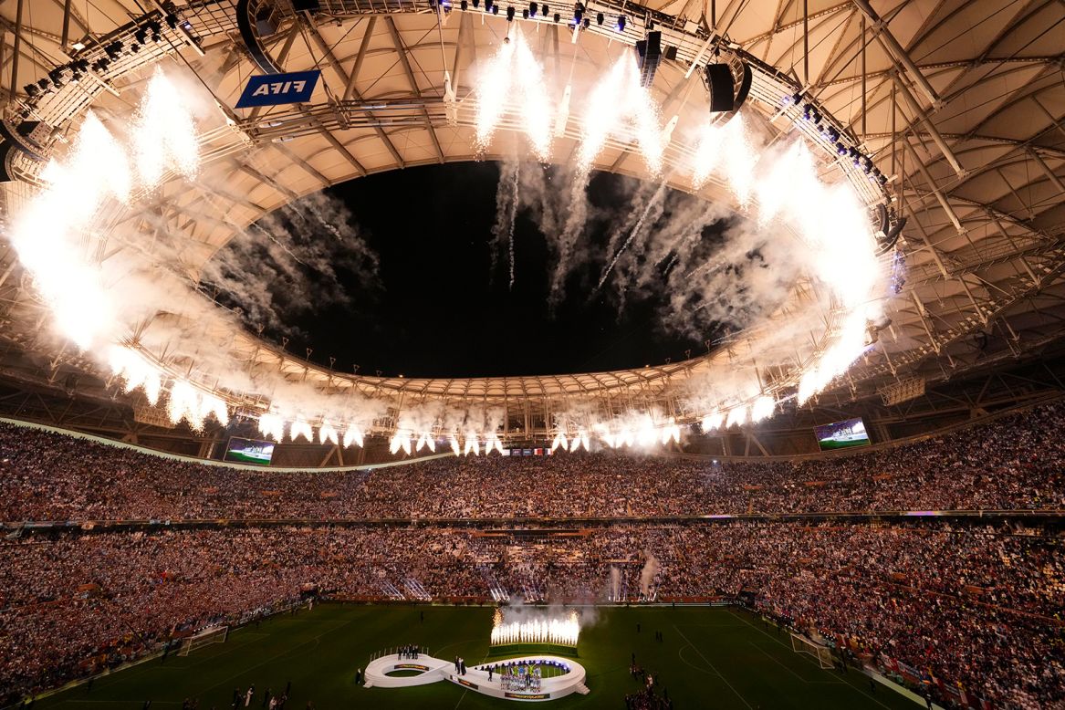 <strong>New arrival: </strong>Lusail sprang to the world's attention when its stadium hosted the final of the World Cup in 2022.