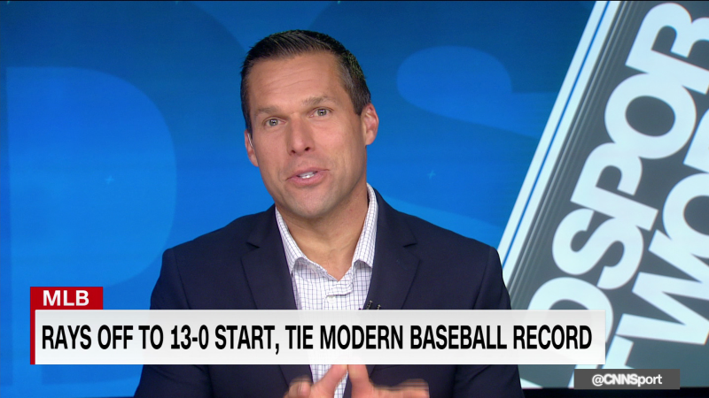 Rays off to 13-0 Start, the Modern Baseball Record | CNN