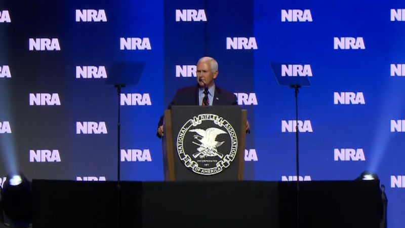 Video: Mike Pence booed at NRA convention in his home state | CNN Politics