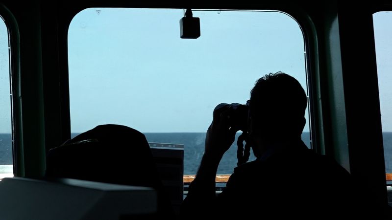 NextImg:Video: See the moment Russian ships approach NATO task force while CNN aboard | CNN