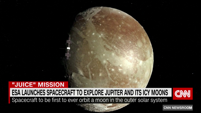 JUICE mission launches for Jupiter and three of its moons | CNN