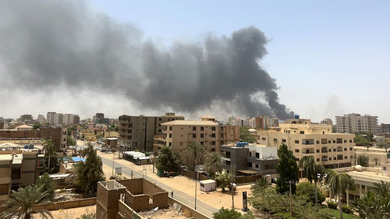 NextImg:Fighting erupts between Sudan paramilitary and army forces | CNN