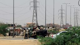 Witnesses said there has been fighting in the Sudanese capital Khartoum 