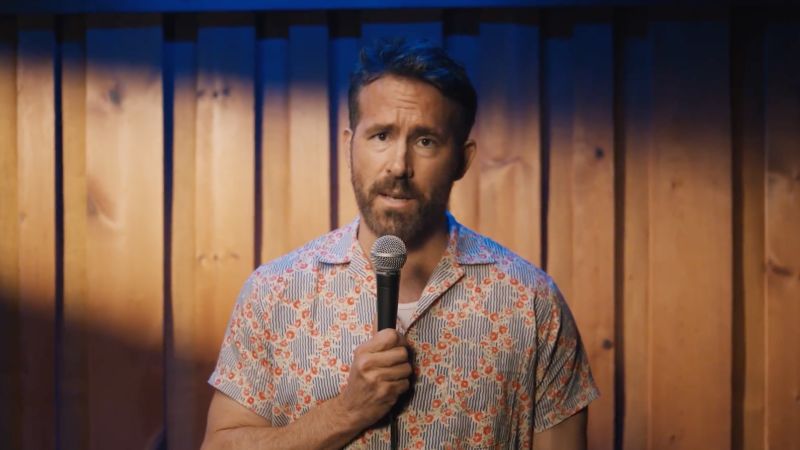 NextImg:Ryan Reynolds and Wrexham FC surprise Rob McElhenney with a catchy song for his birthday | CNN