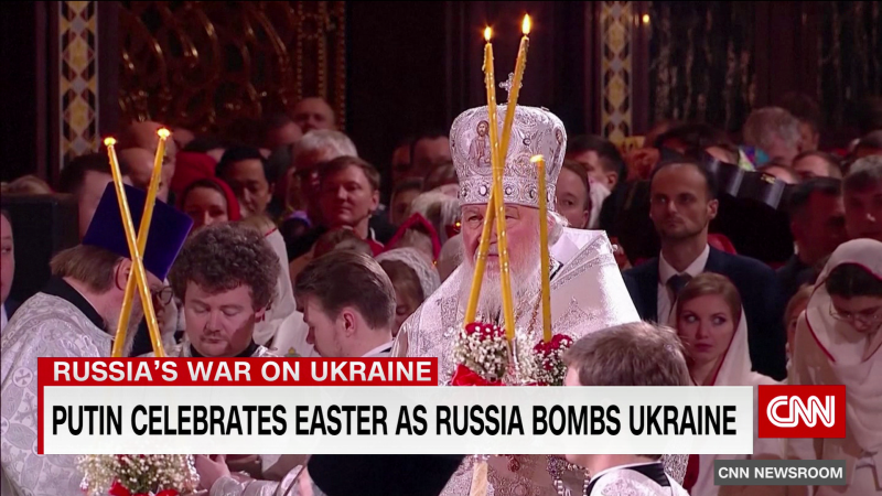 Russian President Putin celebrates Orthodox Easter amid ongoing war in Ukraine | CNN