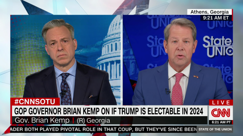 ‘We cannot get distracted’: Hear Georgia Gov. Brian Kemp’s warning for GOP | CNN Politics