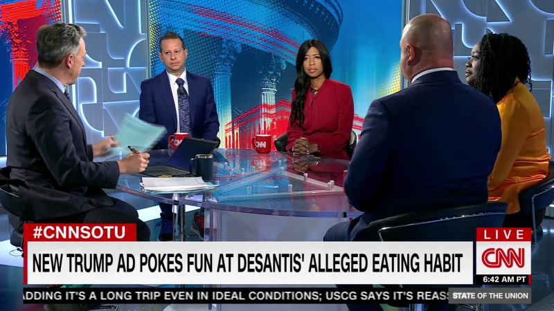 ‘It’s creepy’: Former GOP Rep reacts to anti-DeSantis pudding ad | CNN Politics