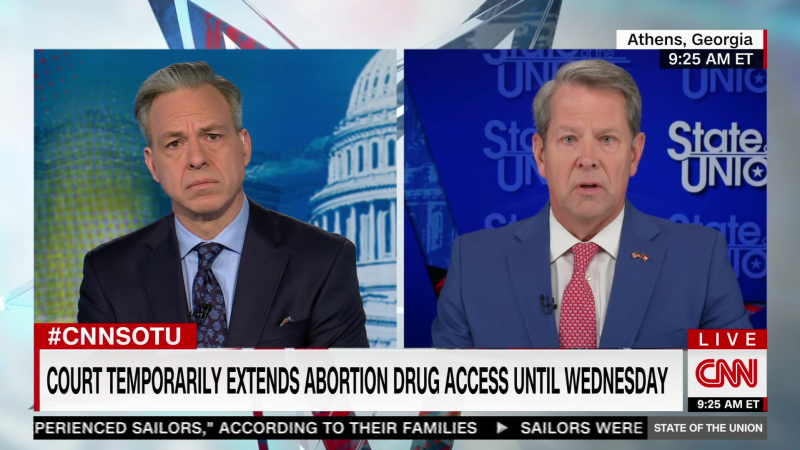 Kemp: GOP needs to do better job explaining abortion views | CNN Politics