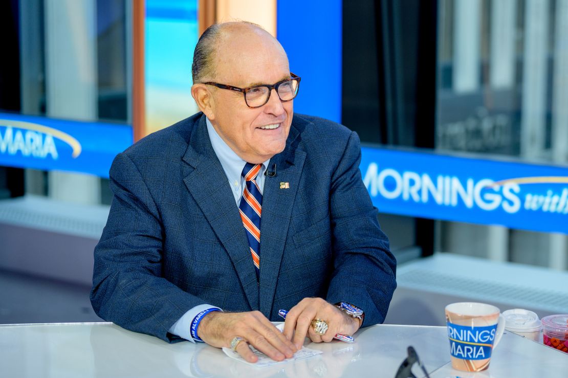 Statements from Rudy Giuliani, the former New York City Mayor and attorney to President Donald Trump, are at issue in six of the 20 broadcasts.