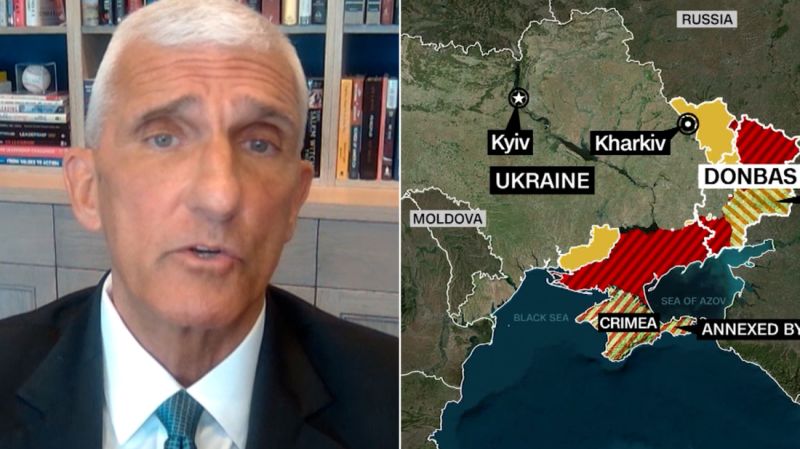 NextImg:Video: Retired general thinks Ukraine could regain territory from Russia. Hear why | CNN