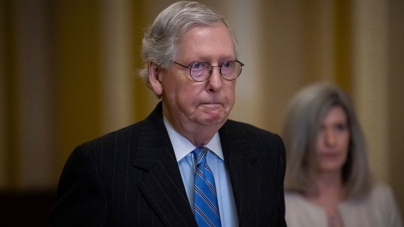 McConnell stares down first big question after return from fall: What to do about Feinstein? | CNN Politics