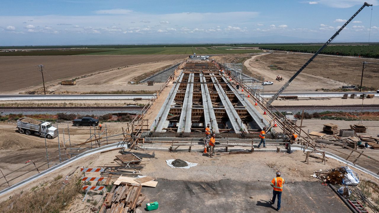 Contruction is underway on California High Speed Rail (CHSR,) a high-speed system between Los Angeles and San Francisco.