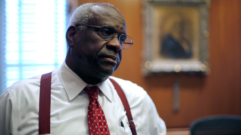 Democrats bash Justice Clarence Thomas but their plan to investigate ethics allegations is unclear | CNN Politics