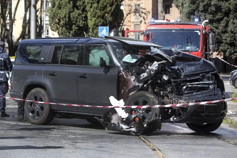 Italian soccer player Ciro Immobile hospitalized after car