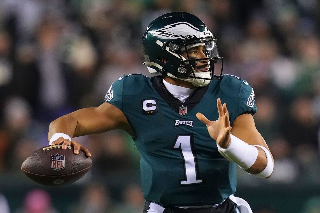 Quarterback Jalen Hurts signs record-breaking five-year extension with Philadelphia  Eagles; reportedly highest-paid player in NFL history