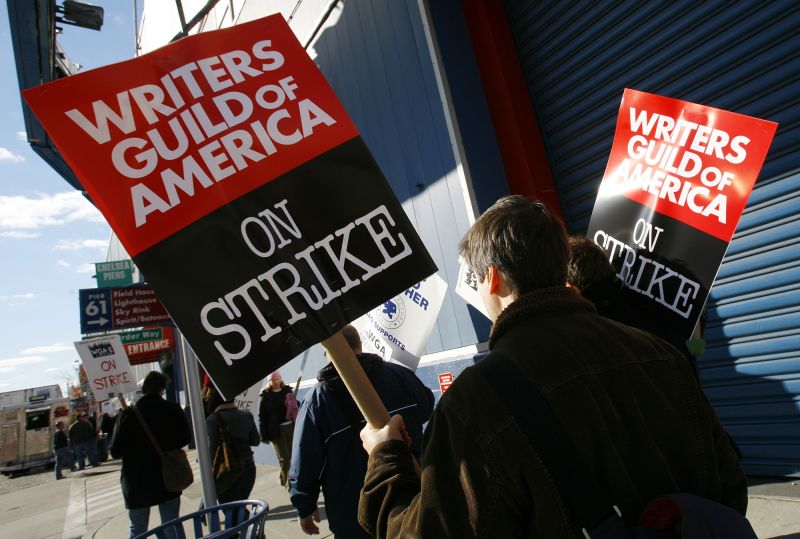 Writers strike looms after members vote to shut down film and TV