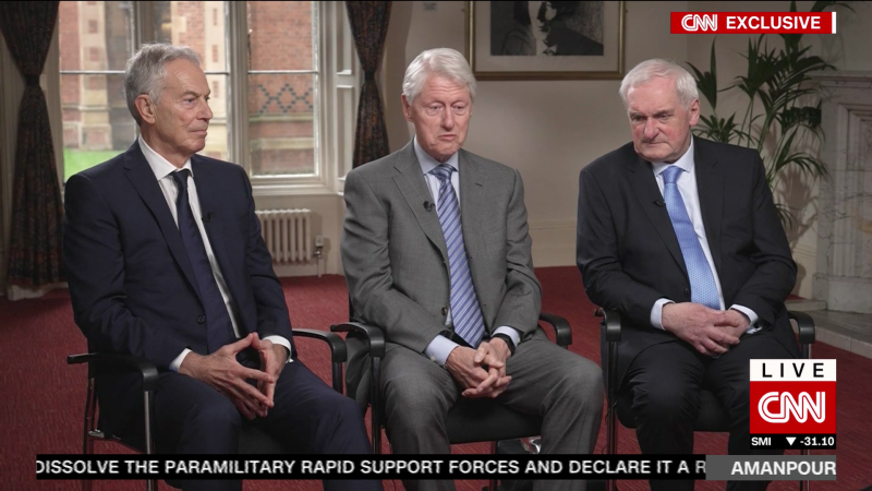 CNN exclusive: Northern Ireland peace brokers reunite 25 years on | CNN