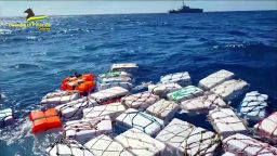 Italyís Financial Police, Guardia di Finanza, recovered a record amount of cocaine during a routine surveillance flight off the eastern coast of Sicily on Sunday, according to a statement.

 

Guardia di Finanza said they seized nearly two tons of cocaine, found in 70 watertight floating packages in the Mediterranean. The police added that the floating package were connected and included a signaling light device.