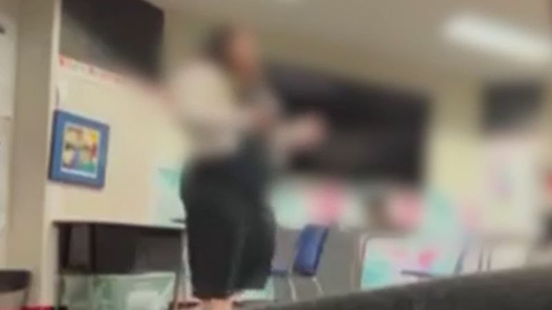 Video shows substitute teacher organizing student fights in class | CNN