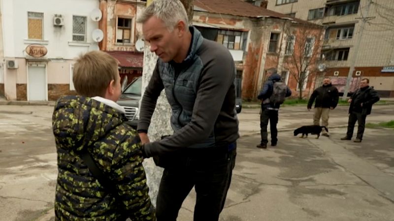NextImg:Video: Ukrainian child speaks out after returning home following alleged deportation by Russia | CNN