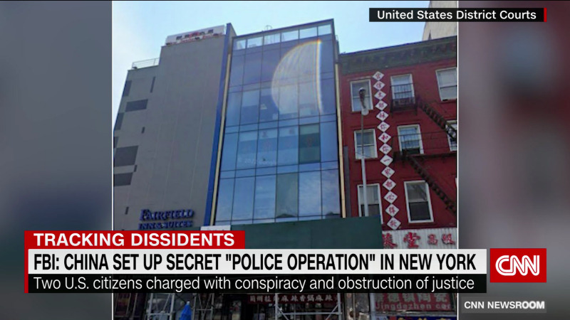 FBI: China set up secret “police operation” in New York | CNN