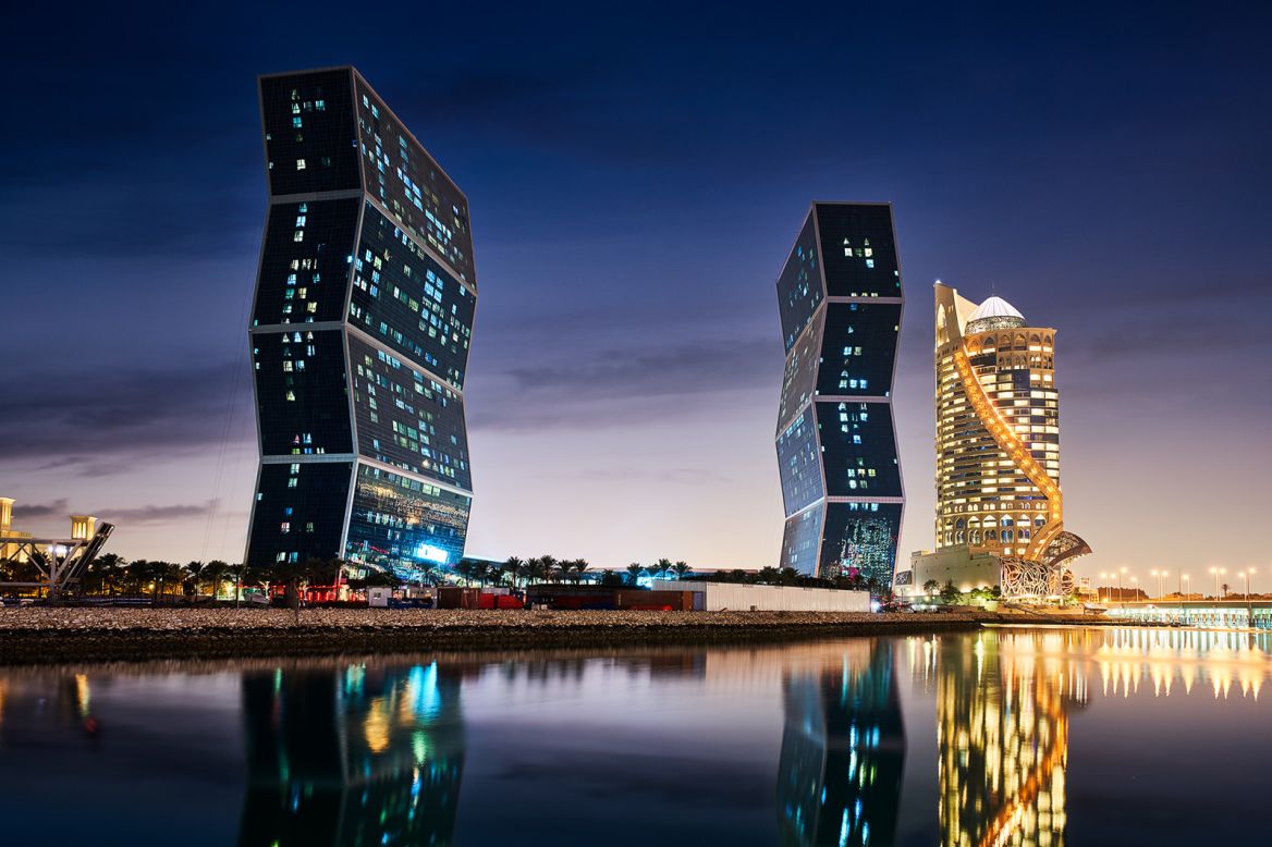<strong>Playing in the sand: </strong>Being built from scratch means the city can experiment with architecture.