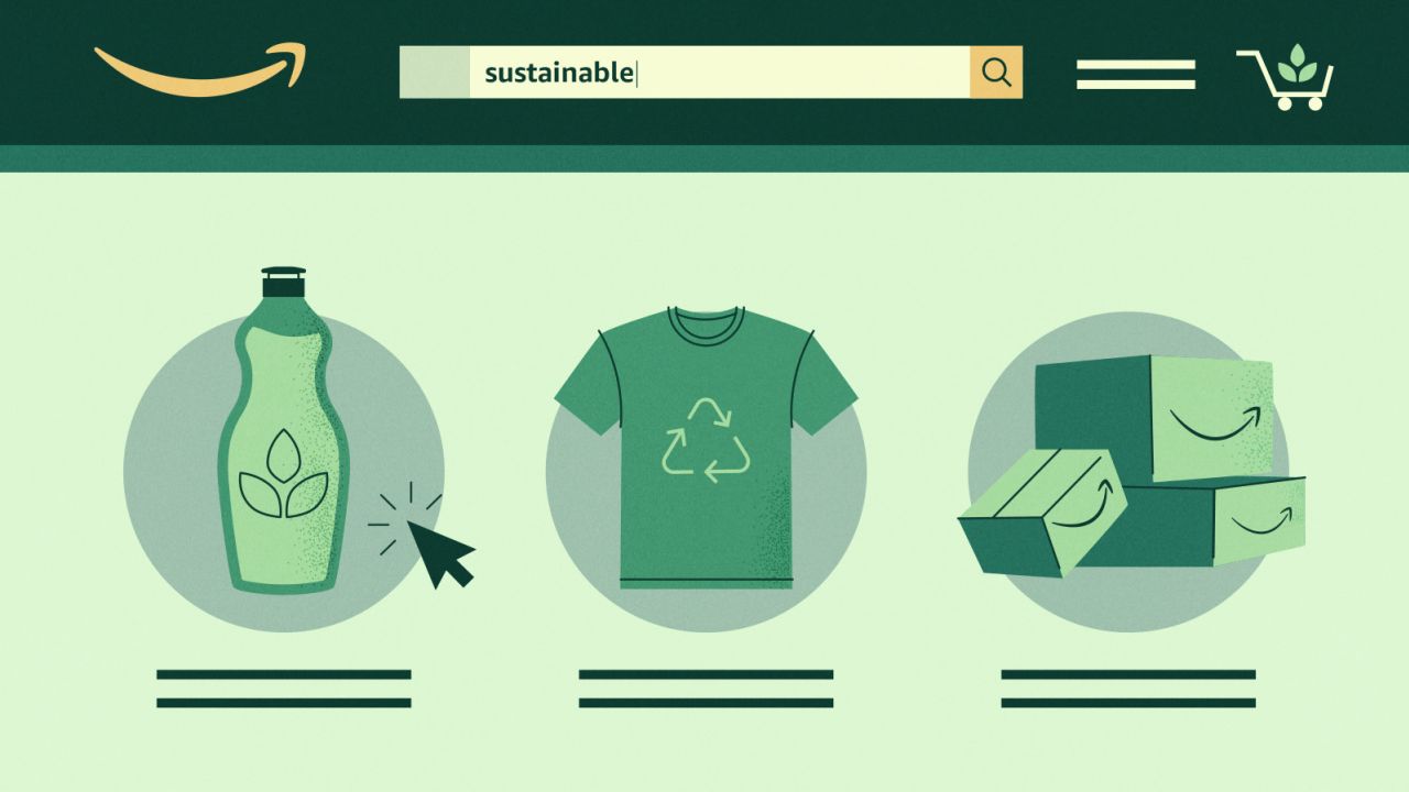 sustainable amazon shopping lead CNNU