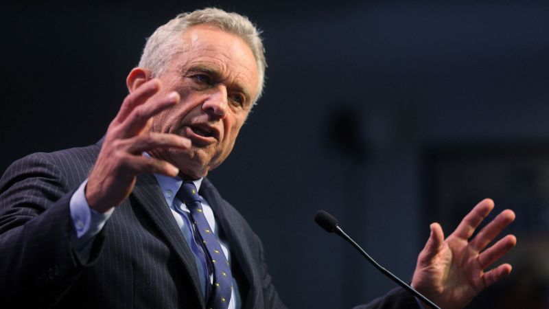 Anti-vaccine activist Robert F. Kennedy Jr. launches 2024 presidential 