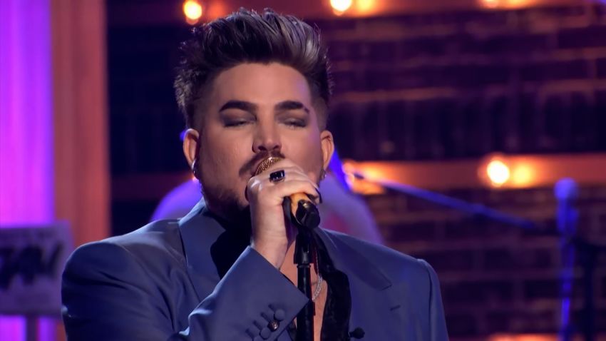 adam lambert cher impression